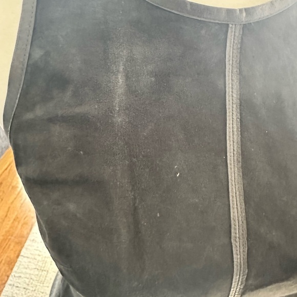 Bailey 44 Black Suede Top Size S - Picture 6 of 7
